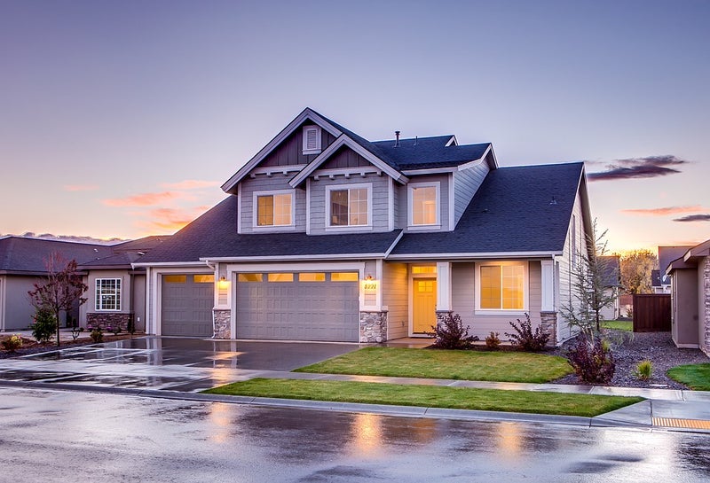 Exterior shot of a house